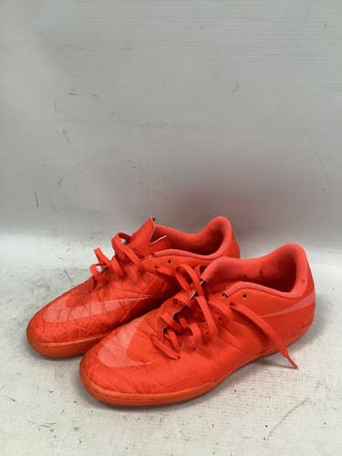 Used Nike Soccer Indoor Shoes Red Junior 04.5 11851-S000053720