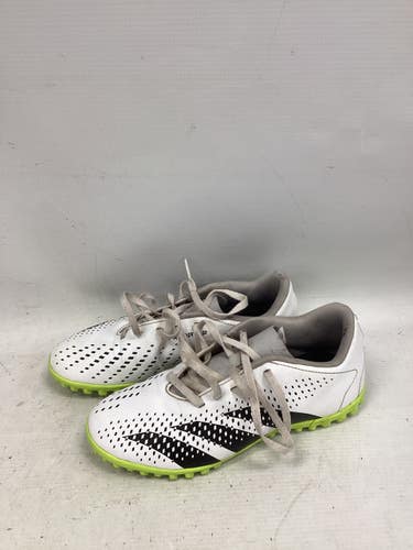 Used Adidas Soccer Turf Shoes White Junior 04.5 11851-S000053729