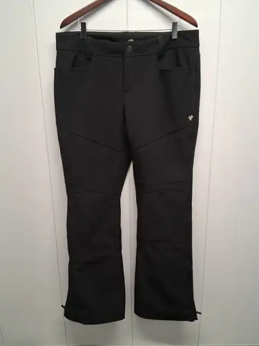 Obermeyer Women Snow Pants Ski Snowboard Black Sz 10 (36x32)