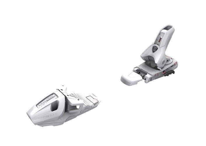 Tyrolia Protector SLR 10 GW Ski Bindings, Matte White, 80 mm Brake