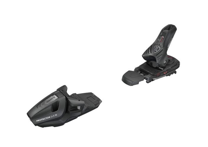 Tyrolia Protector SLR 11 GW Ski Bindings, Matte Black, 80 mm Brake
