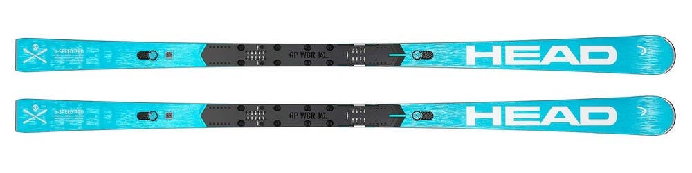 HEAD Worldcup Rebels e-Speed Pro Race Skis with RP WCR 14 Plate, Blue/White,