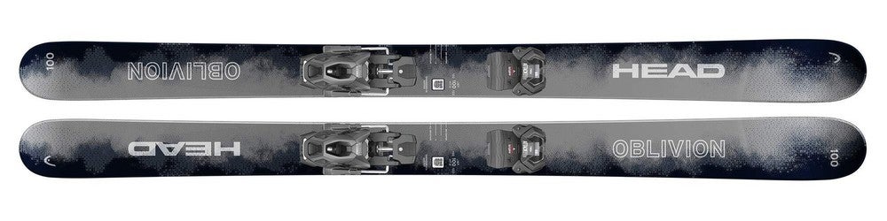 HEAD Oblivion Jr Pro Junior Twin Tip Skis, Black/Gray, 157 cm