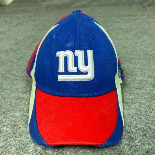 New York Giants Mens Hat One Size Flex Blue Red Reebok Football Cap NFL Sports ^