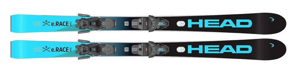 HEAD Worldcup e.Race Team JRS Junior Race Skis, Black/Blue, 140 cm