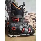 Salomon Quest Pro 90 Men Ski Boots Black Orange Size 29 29.5 336mm Hike Ride