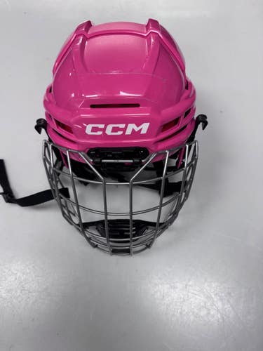 Used CCM YOUTH Helmet Cage Combo Pink One Size 11860-S000317005