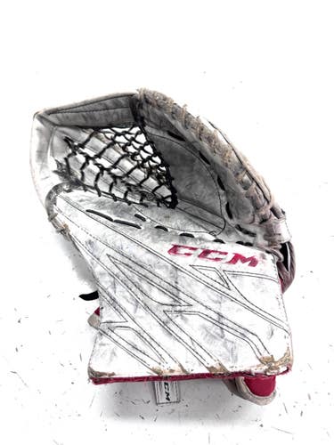 Used CCM E4.5 Junior Goalie Catcher White 11860-S000316989