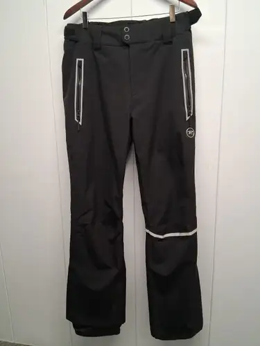 Rossignol Womens Classical Ski Pants Trousers Sz L Fleece Lined Black EXCELLENT!