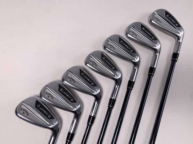 Callaway Apex Ai300 Iron Set 5-PW+AW Recoil Dart 70g Regular Graphite Mens RH