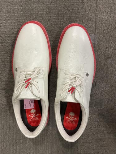Used Mens Golf Shoes White Senior 14 11614-S000245680