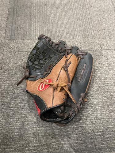 Used Rawlings PREMIUM SERIES BB/SB Glove RH Throw Brown And Black 11 1/2" 11614-S000245628