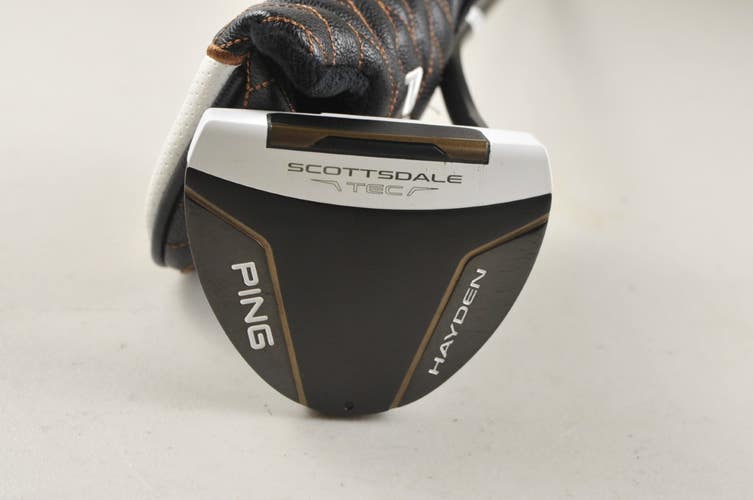 Ping Scottsdale TEC Hayden 34" Putter Black Dot RH Steel with Cover #224014