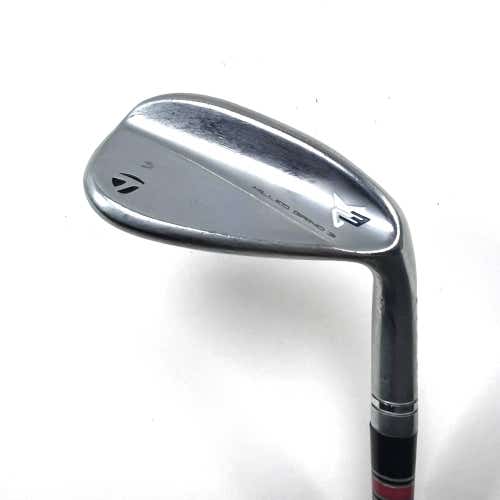 TaylorMade Milled Grind 3 Raw Chrome Sand Wedge SW 54* 11 Bounce SB TT DG RH