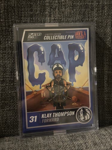 Dallas Mavericks NBA Klay Thompson #31 Limited Edition Collectible Pin