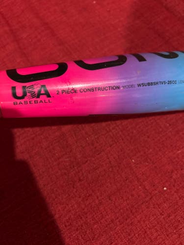 2024 Warstic Bonesaber Hybrid USABat Certified Bat (-5) 27 oz 32" (Used)