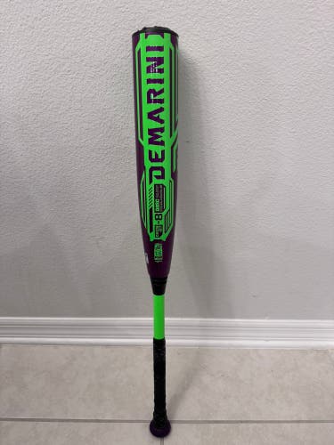 2027 DeMarini Zen Composite USSSA Certified Bat (-8) 22 oz 30" (Used)