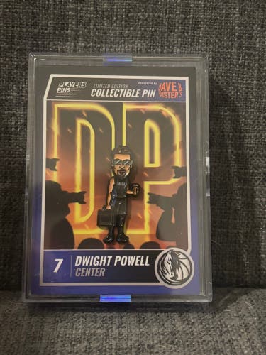 Dallas Mavericks NBA Dwight Powell #7 Limited Edition Collectible Pin