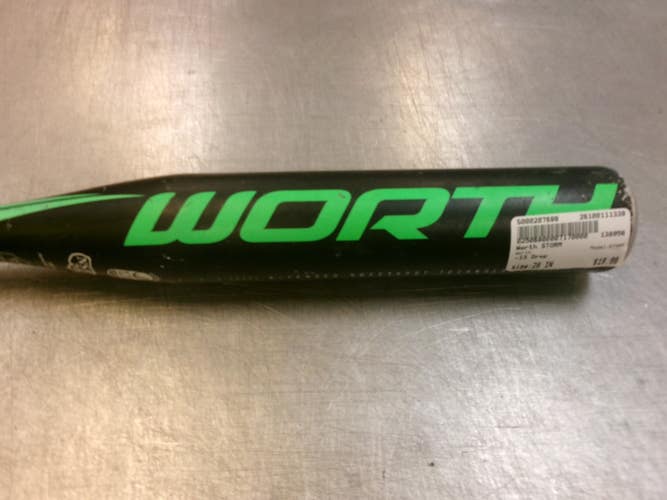 Used Worth STORM BB/SB Fastpitch Bat 28" 11339-S000207699