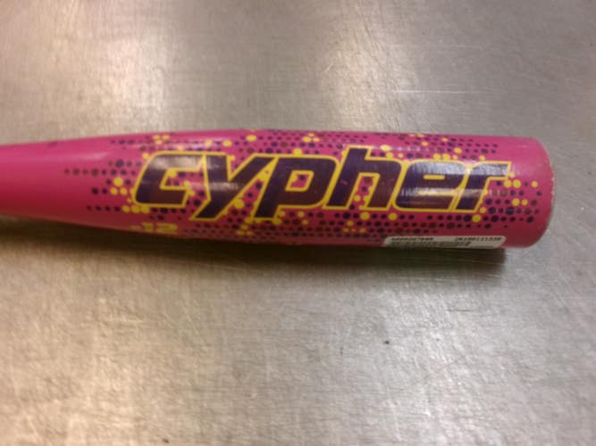 Used Adidas CYPHER BB/SB T-Ball Bat Pink 25" 11339-S000207695