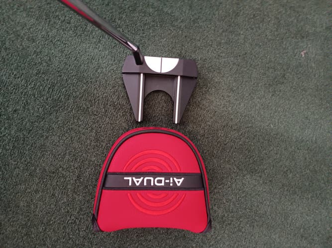 Odyssey Ai-DUAL #7 1/2 Ball S Putter RH 34"