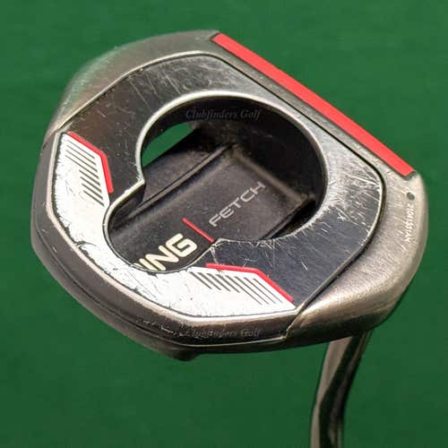 Ping Fetch 2021 Black Dot 35" Double-Bend Mallet Putter Golf Club w/ HC