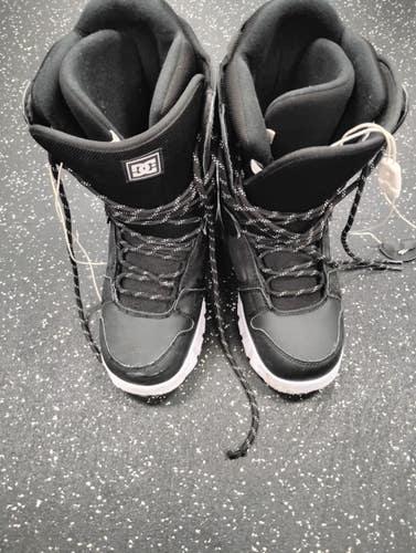 Used DC Shoes FOURTH 2022 Mens Snowboard Boots Black Senior 8 11849-S000045095