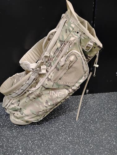 Used Ping STAND BAG Mens Stand Bag Camouflage 11849-S000045089