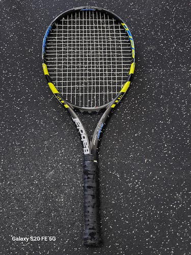 Used Babolat AERO PRO DRIVE Adult Tennis Racquet Black 4 3/8" 11849-S000045071
