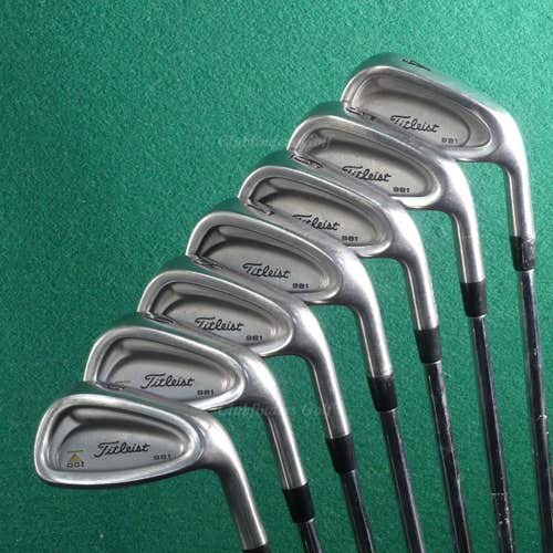 Titleist DCI 981 4-PW Iron Set Factory TriSpec Steel Regular