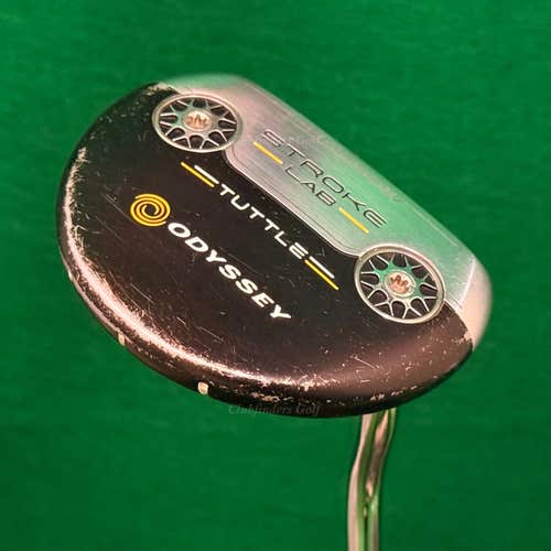 Odyssey Stroke Lab Tuttle 35" Double-Bend Mallet Putter Golf Club w/Super Stroke