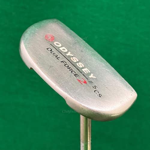 Odyssey Dual Force 2 #5 CS 35.25" Center-Shaft Putter Golf Club  w/Super Stroke