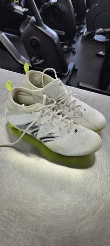 Used New Balance LAX Cleats Mens White Senior 9 11497-S000162276