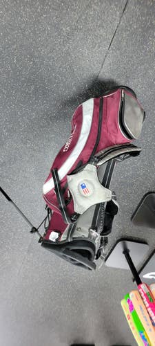 Used US Kids UL 60 STAND Teen Stand Bag Maroon 11497-C000162250