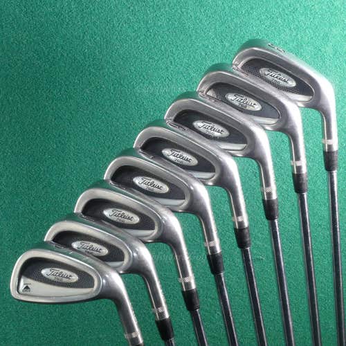 Titleist DCI 762 3-PW Iron Set Titleist True Temper Release Steel Seniors