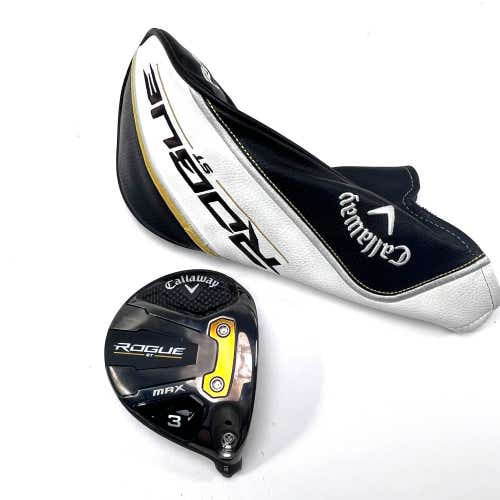 Callaway Rogue ST Max Adjustable 3 Fairway Wood 15* HEAD ONLY Mens RH HC