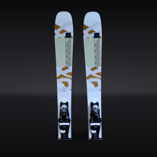 USED 2024 K2 Mindbender 89Ti W Skis w/ Look NX 12 Bindings - 158cm