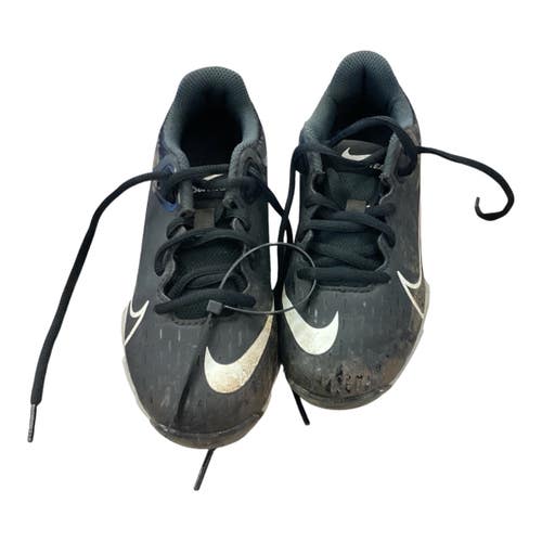 Used Nike DIAMOND BB CLEAT BB/SB Cleats Black Youth 13.0 11846-S000111660