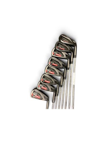 Used Callaway RAZR X BLACK Mens Iron Set RH 4I-SW 11846-S000111638
