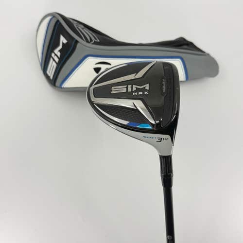 Taylormade SIM MAX Rocket 14* 3 Wood RH Fujikura Ventus Black Velocore + Stiff