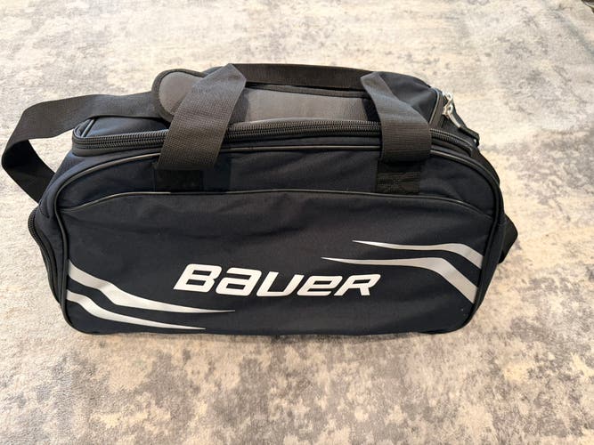 Bauer Hockey Equipment Gear Bag Black Multi Compartment Carry Bag