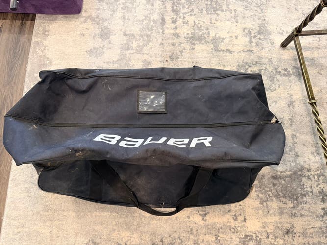Bauer XXL Extra Large Hockey Equipment Gear Bag Black Oversized