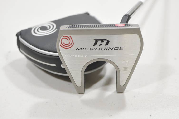 Odyssey Microhinge Seven S 35" Putter Right Steel with Cover #229028