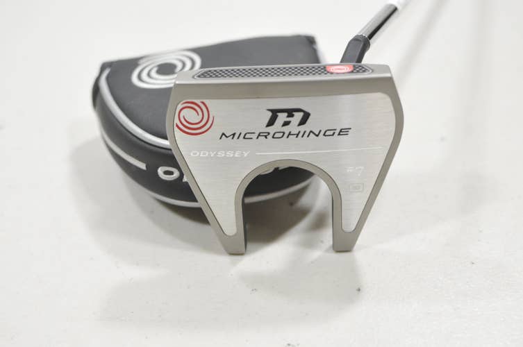 Odyssey Microhinge Seven S 35" Putter Right Steel with Cover #229029