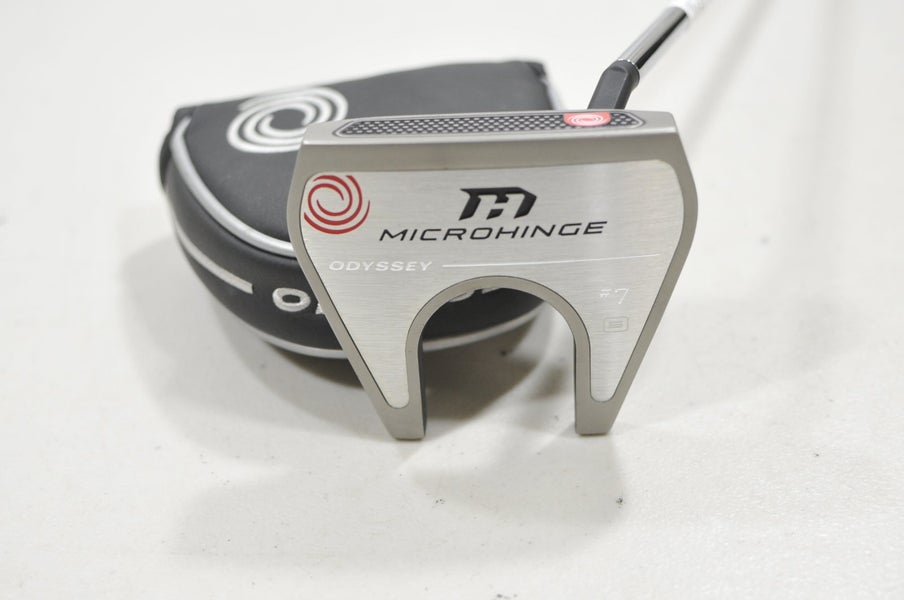 Odyssey Microhinge Seven S 35" Putter Right Steel with Cover #229029