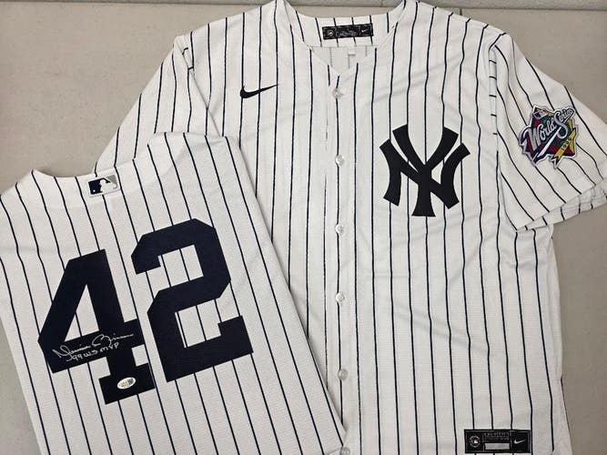 Yankees MARIANO RIVERA "99 WS MVP" Auto Autograph Signed Baseball JERSEY