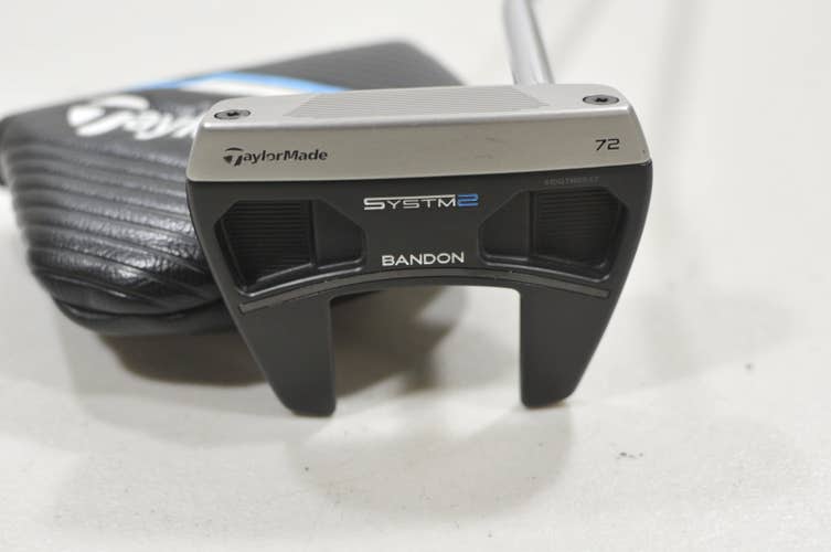 TaylorMade SYSTM2 Bandon 72 35" Putter Right Steel with Cover #229004