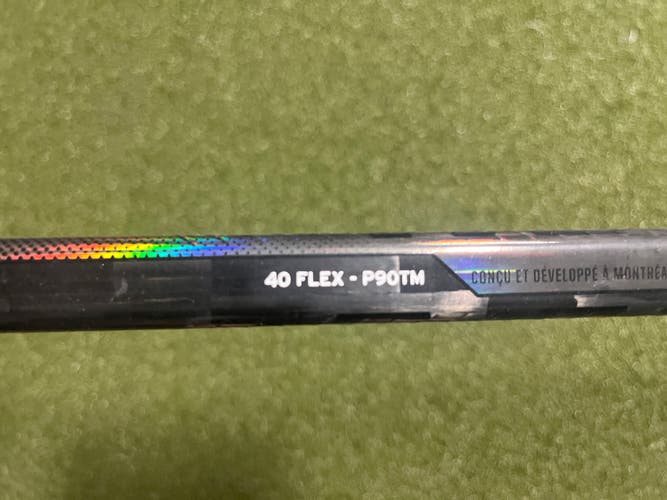 Junior CCM Tacks XF Pro Left Stick P90TM 40 Flex (New)