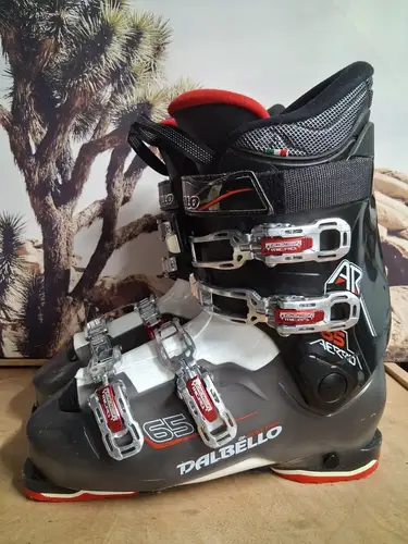 Dalbello Aerro 65 Ski Boots Black & Red Size 328 MM - Mens Mondo 28.5