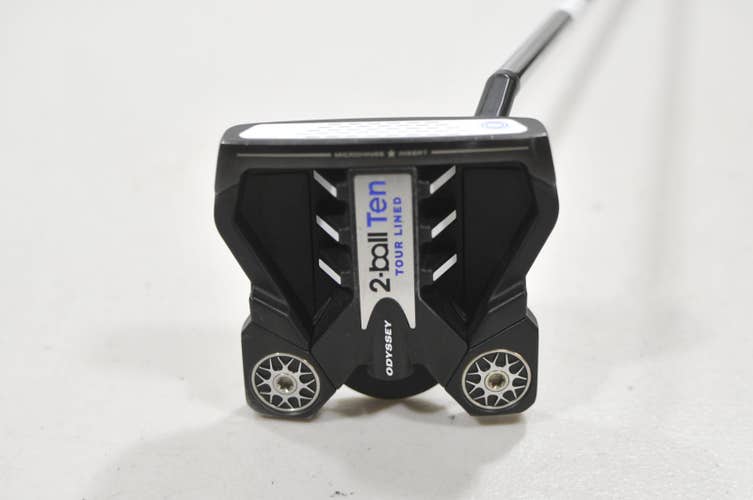 Odyssey Ten 2-Ball Tour Lined 35" Putter Right Stroke Lab SL 70 Steel #229027